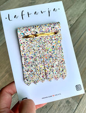 Load image into Gallery viewer, Confetti Glitter Franjas